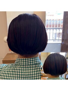 アミーベル クレール(AMI a BELLE Clair) 髪質改善　オーダーメイド薬剤で短い髪もまとまり髪へ