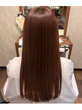 ヘアーアンドビュー ティーリタ 蕨(RITA) レッドカラー×髪質改善トリートメント