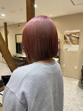 アヴァンス ジェイアール和歌山店(AVANCE.) アンブレラカラー×ピンク×ベージュ