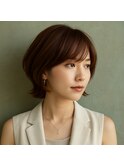 SOUPREX大人　レイヤー　艶々ボブ　20代 30代 40代