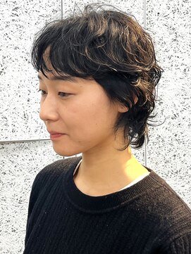 トオ(TOH) ミディアムヘアパーマウェーブパーマレイヤーボブレイヤーパーマ