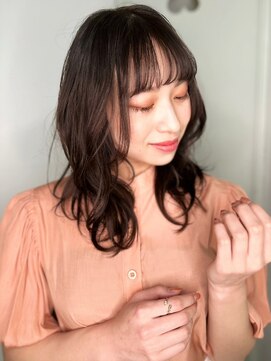 カバーヘア ブリス 上尾西口店(COVER HAIR bliss) オリーブグレージュくせ毛ニュアンスパーマp1上尾20代30代40代