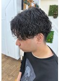 メンズパーマ20代30代40代ツイストスパイラルパーマ