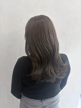 クム 横浜(qumu) 【qumu】ワンカラー×ラベンダーグレージュ