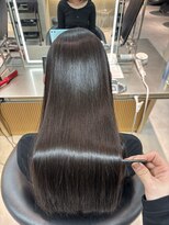 ロンドミラー 博多店(Lond Mirror)&nbsp;大人ガーリーダークアッシュ20代30代40代ミディアムレイヤー