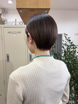 サンコ(sanco.) 似合わせカット＋透明感カラー