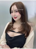 エクステ／髪質改善/韓国／ワンホン／梅田／韓国風／ブリ －チ