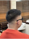 スキンフェード＋濡れパン