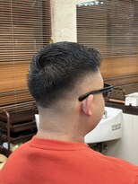 メンズヘア ササキ(sasaki)&nbsp;スキンフェード＋濡れパン