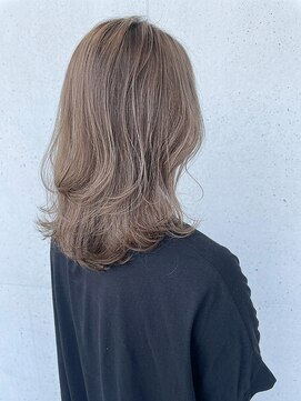モッズヘア 足利(mod'hair) 透明感髪質改善カラー◎レイヤーショコラグレージュ春カラー