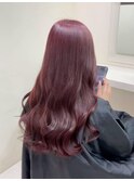 チェリーレッドで人気暖色カラー