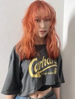 クペウイビ 心斎橋(cope'u yive)&nbsp;オレンジカラー/ハイトーンカラー/ケアブリーチ/心斎橋