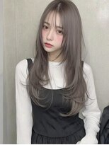 サロンドアイ(salon de i)&nbsp;くびれロングレイヤー × シアーグレージュ