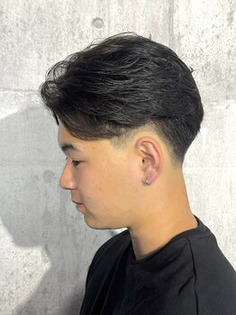 メゾンフォーメン(Maison for men)の写真/【HPB AWARD BEST SALON 2024～2025 2年連続 SILVER Prize受賞】ゆるめ～ツイスパパーマでセット時短