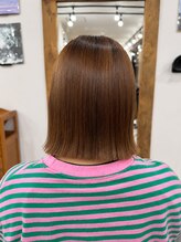 コースト(COAST)&nbsp;切りっぱなしボブ◎髪質改善◎自然な艶髪◎美髪矯正