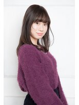 モカ ヘアーデザイン(moca HAIR DESIGN)&nbsp;ストレートセミロング