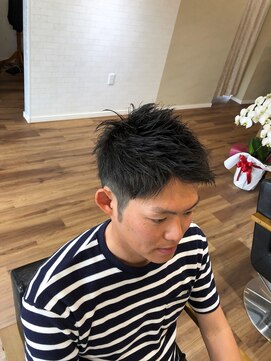 エバーグリーン(Evergreen) men's　ツーブロックスタイル♪