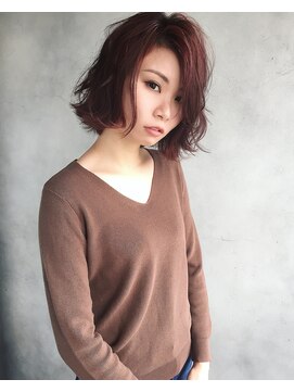 パーチェ(perche) perche【ショートボブ×ヴェールウェーブ×A/W】