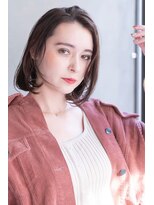 ロジッタ(ROJITHA)&nbsp;【ROJITHA】内巻きミディ×ハニーベージュ