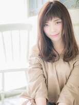 クオーレ ヘア アンジュ 水戸店(CUORE HAIR ange)&nbsp;*ange水戸*…毛先パーマのブランジュ大人ガーリーセミディａ