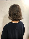似合わせカット/アースカラー/デザインカラー/ボブ/透明感
