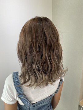 エイト 沖縄豊崎店(EIGHT toyosaki) 【EIGHT 豊崎】お客様スタイル_ナチュラルバレイヤージュ