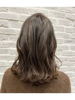 ピークス(PEAKS)&nbsp;ナチュラルブラウン×地毛にハイライト