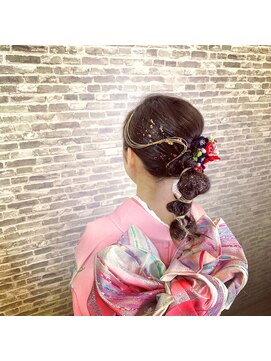 ラッソヘアー(Lasso hair) 水引ヘアー