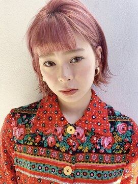 キューズ クラブ(cuz KLUB) 【cuzKLUB】タイトボブ×ラベンダーピンク【池袋】