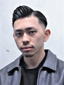 ガズル ハラジュク(GUZZLE HARAJUKU) 2way可能！ツーブロックフェードカットサイドパート