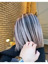 ラフ(LAFF)&nbsp;#黒髪#ボブルフ#ネビージュ#小顔#ワンレン