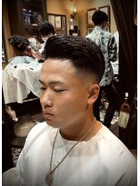 ヒロギンザ 浜松町店(HIRO GINZA) 七、三スキンフェード