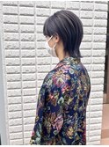 ブルーシルバー_ウルフショート