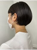 【Jam會田】ツヤが決めてのミニショートボブ