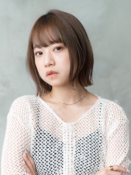 ハバナ 天神(HAVANA) 切りっぱなしボブ/透明感カラー/ミニボブ