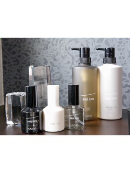 【完全個室】髪質改善こだわり厳選のトリートメント＆シャンプー。