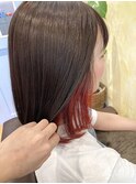 インナー×レッドオレンジ