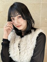 ビュートリアム265(BEAUTRIUM 265)&nbsp;ミディアム/くびれレイヤー/レイヤーカット/顔周りカット/銀座