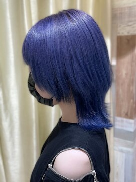 プログレス 仙台駅東口店(PROGRESS) ブルーバイオレット☆　美髪/卵型/丸型/10代/20代