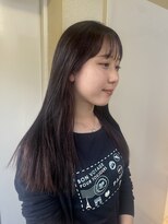 ラミエ バイ メルト 吉祥寺(lamie by melt)&nbsp;【小川】ピンクブラウン/きりっぱなし/エアリーロング