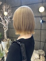 ゼスト フィーノ(ZEST fino) 【廣田未来】1ブリーチでミルクティーブロンド♪
