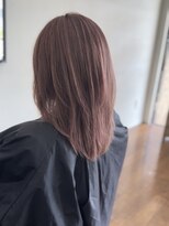 ヘアーサロン カラー 色彩店(COLOR)&nbsp;ピンクベージュ