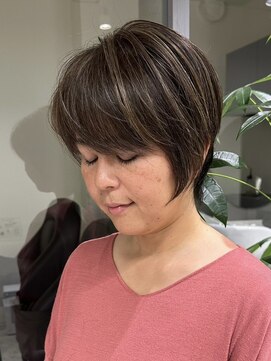 GBG 自由が丘 自由が丘白髪ぼかしブラウンベージュカラーグレイカラーブリーチ