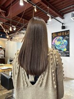 オアズヘアービィグラッド(ORe'S HAIR BE GLaD)&nbsp;透明感！カーキブラウンカラー