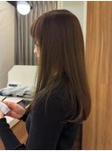 さらっとストレートパーマ*コスメストレート*顔周りレイヤー