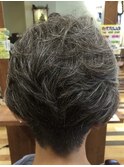 グラデーションショートボブ