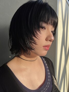 チル(Chill) chill/レイヤーボブ×シアーブラック