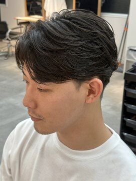 シーフ 千葉(Cyf) 曲がる縮毛矯正/縮毛矯正/センターパート/千葉駅/千葉/齊藤大樹