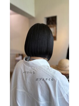ヘアラウンジ アンリオ(hair lounge an rio) パツっとボブ