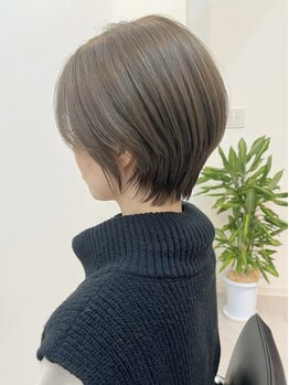 スリー(Th:ree)の写真/穏やかな空間で癒しを求める方に。精巧な技術を駆使して、再現性の高いスタイルをご提案♪［明石/大久保］